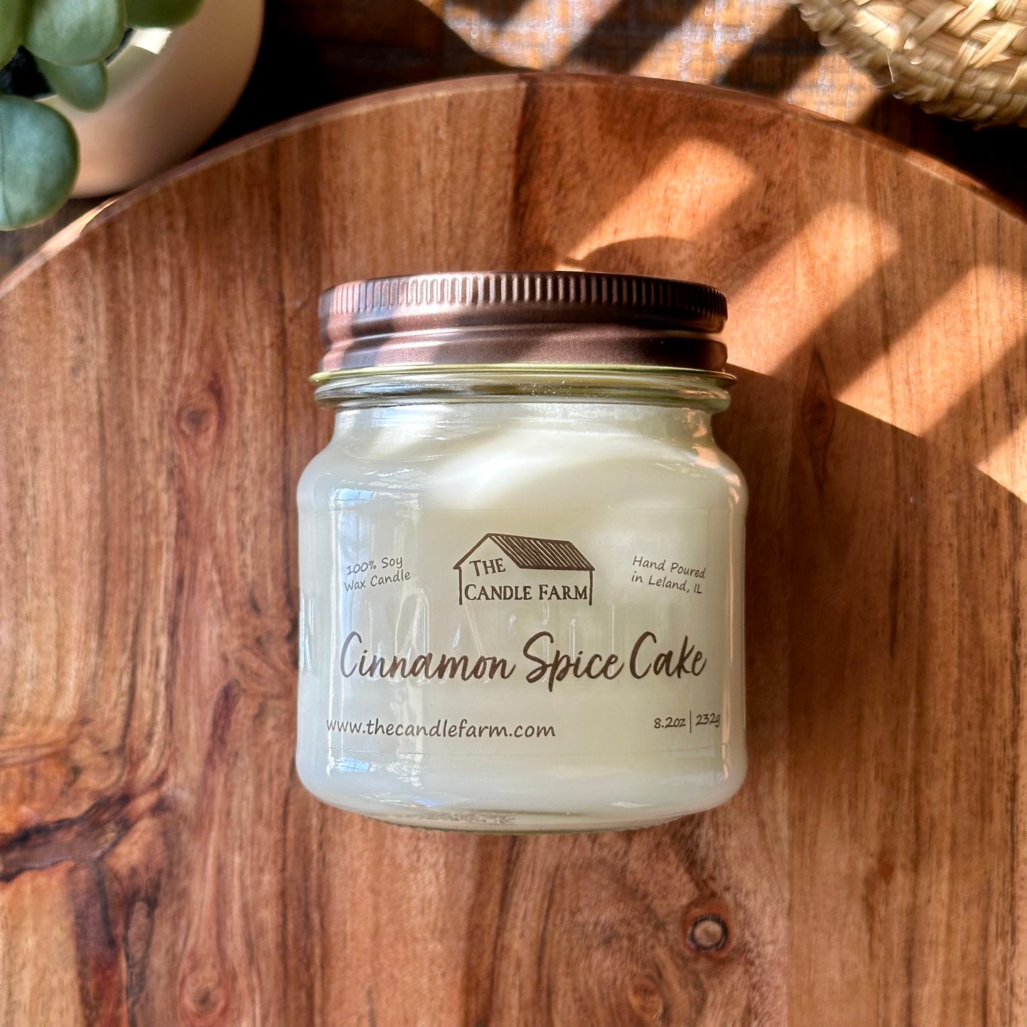 Cinnamon Spice Cake 8 oz candle