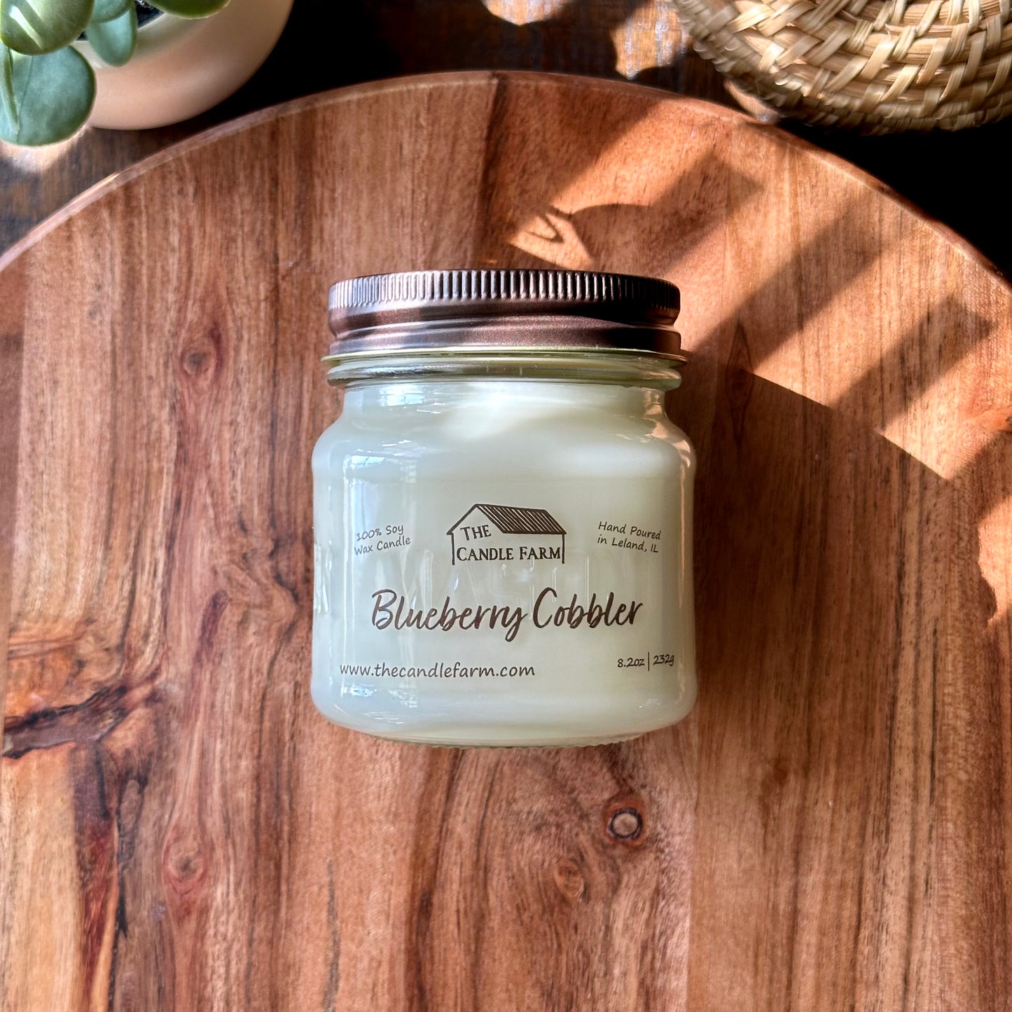 Blueberry Cobbler 8 oz candle