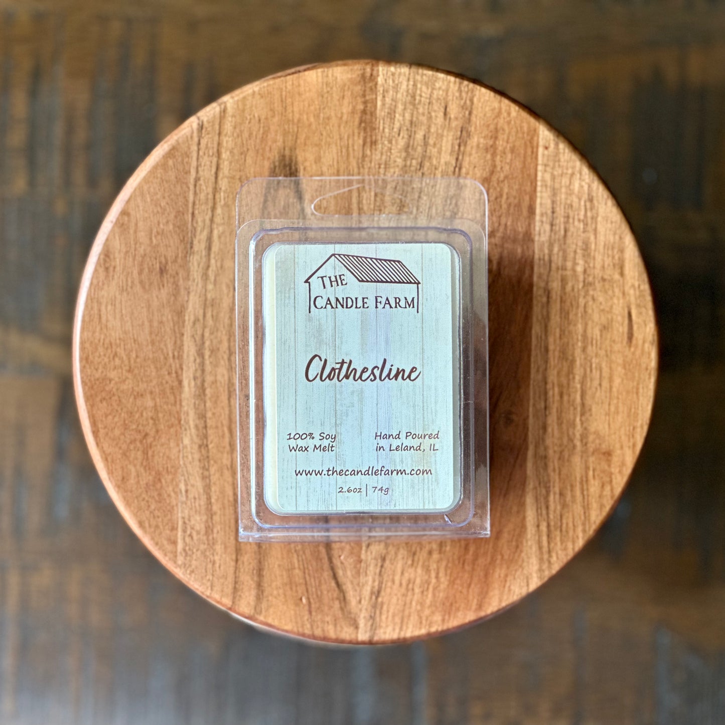 Clothesline wax melt