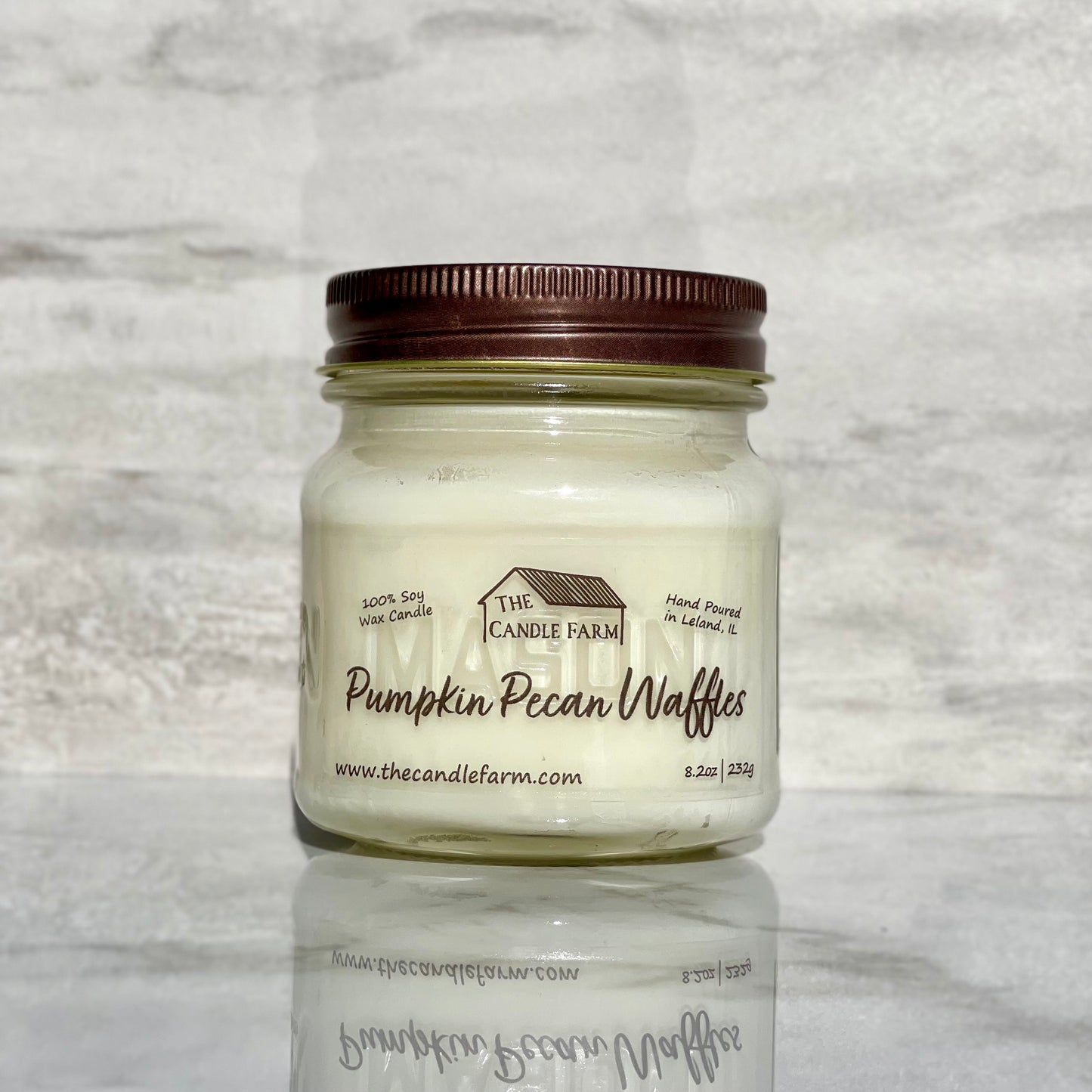 Pumpkin Pecan Waffles 8 oz candle