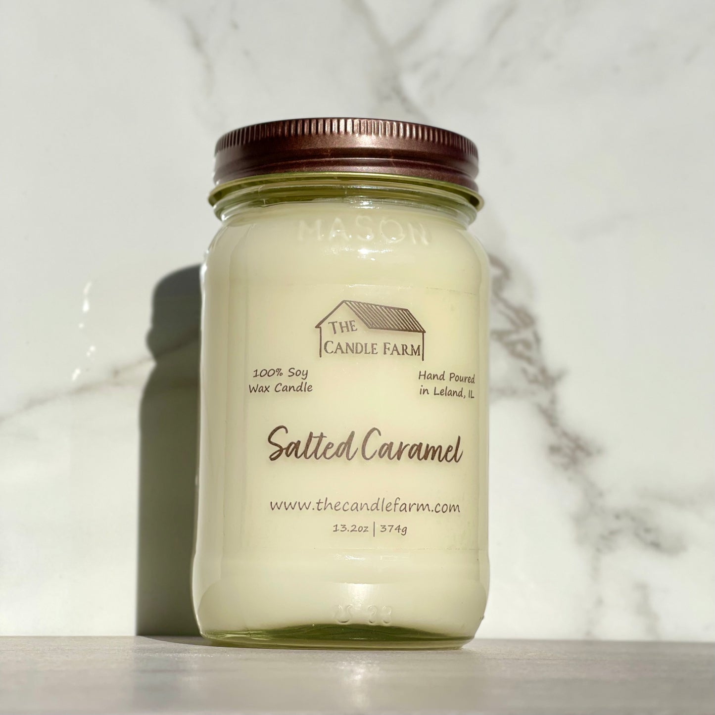 Salted Caramel 16 oz candle