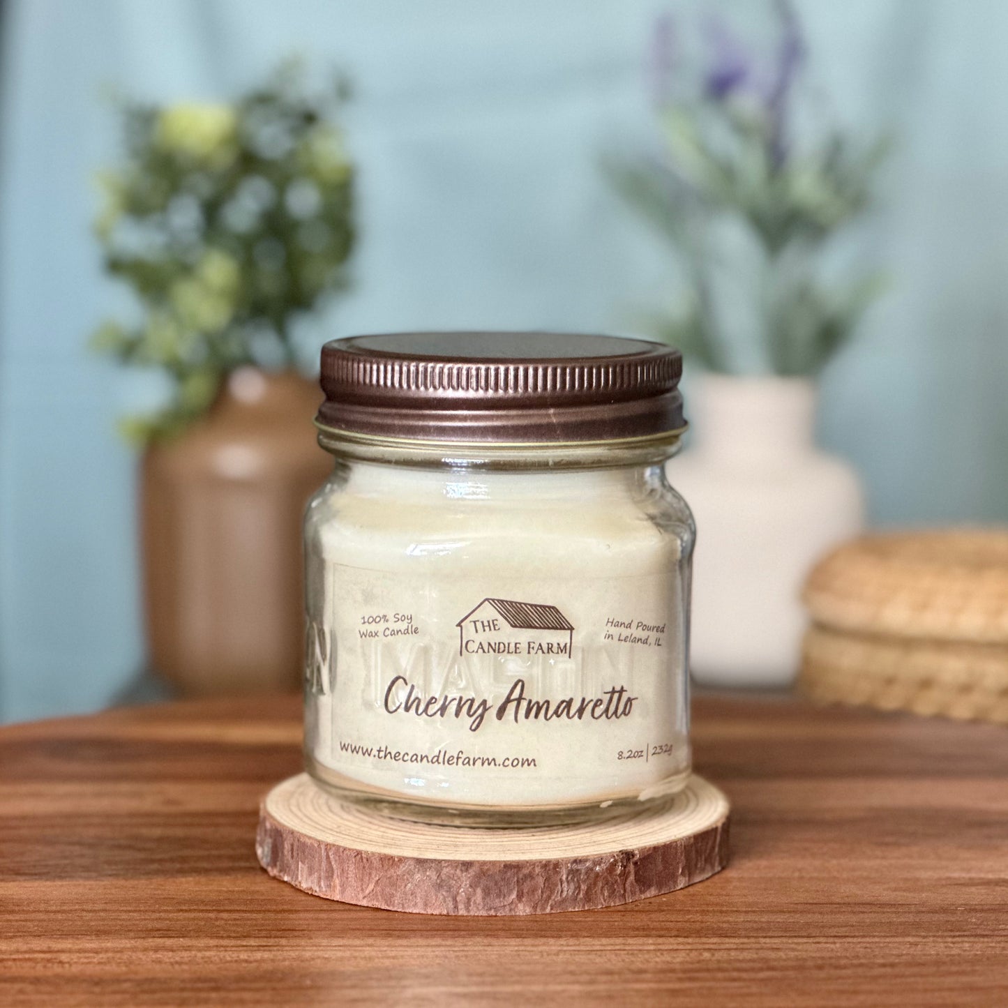 Cherry Amaretto 8 oz candle