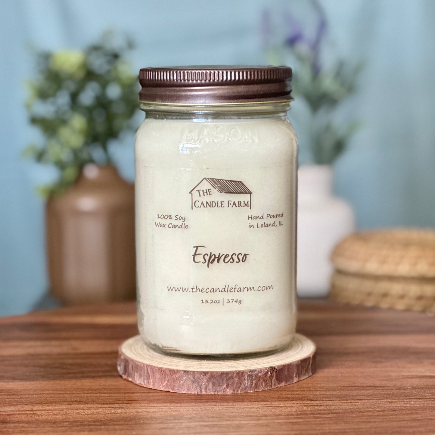 Espresso 16 oz candle