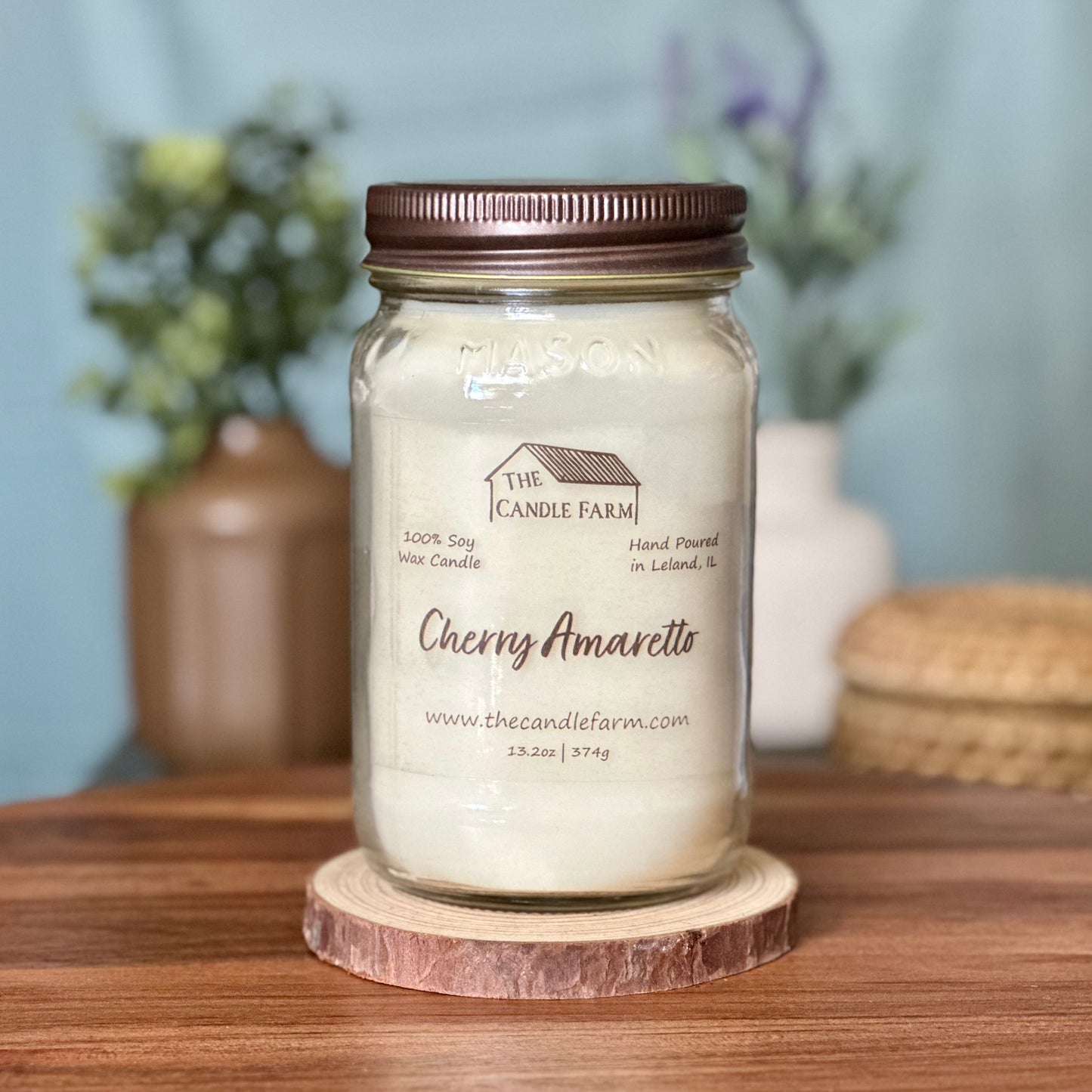 Cherry Amaretto 16 oz candle