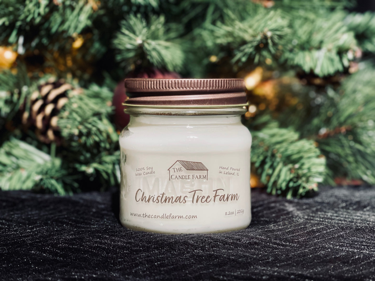 Christmas Tree Farm 8 oz candle