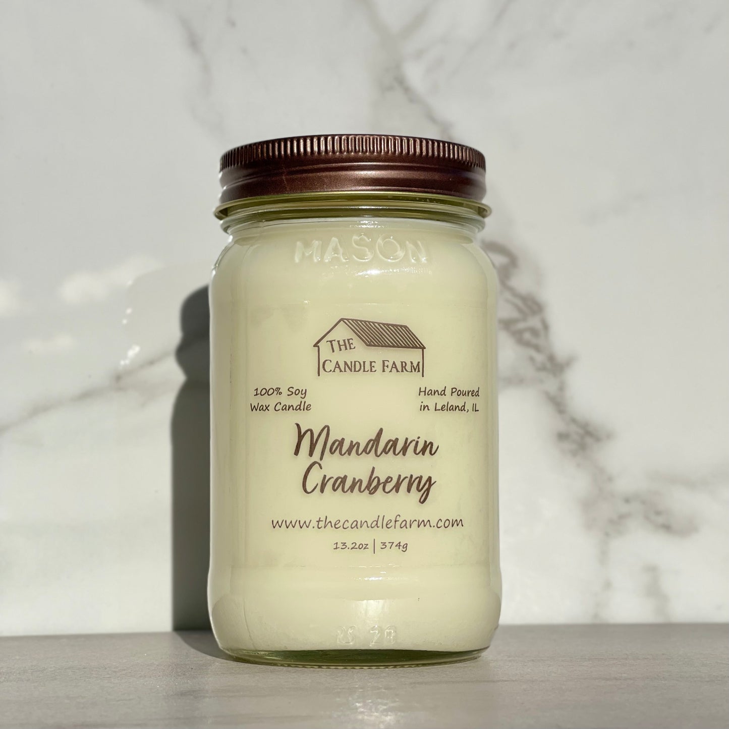Mandarin Cranberry 16 oz candle