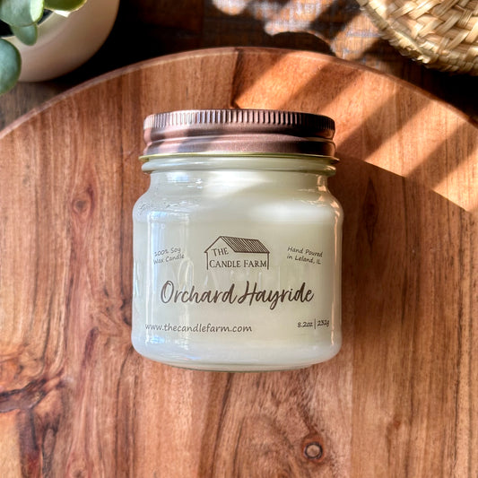 Orchard Hayride 8 oz candle