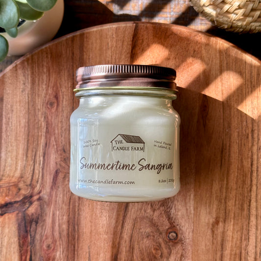 Summertime Sangria 8 oz candle