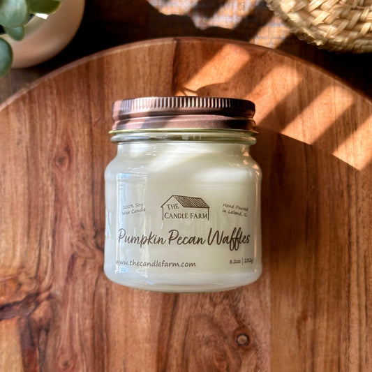 Pumpkin Pecan Waffles 8 oz candle