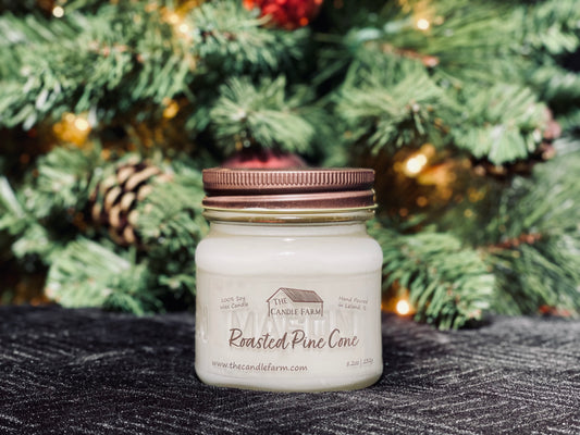 Roasted Pine Cone 8 oz candle