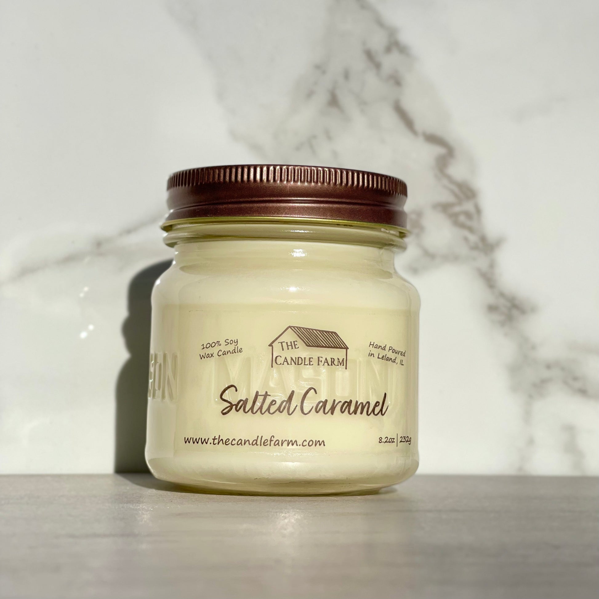 Salted Caramel 8 oz candle