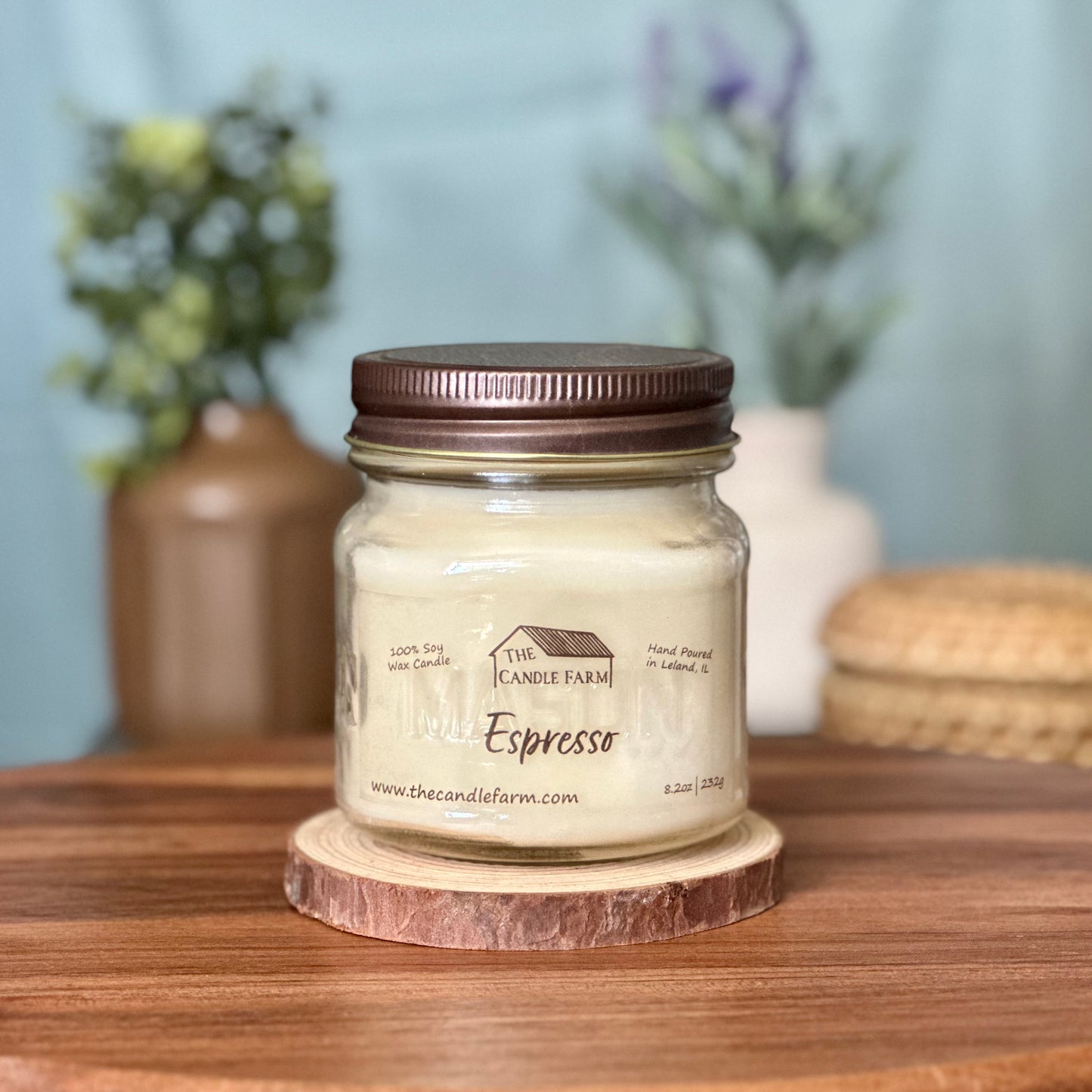 Espresso 8 oz candle