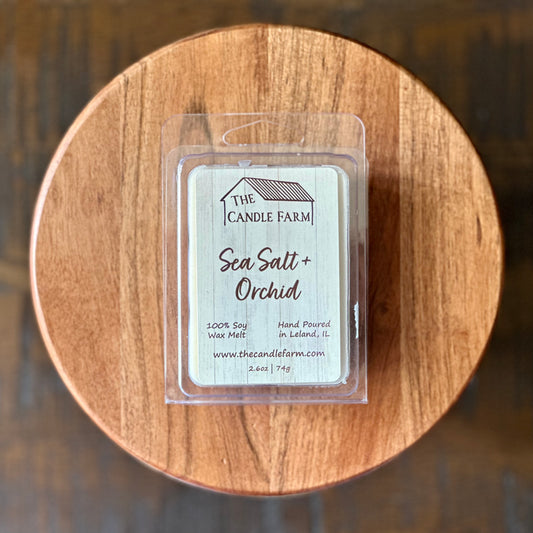 Sea Salt + Orchid wax melt