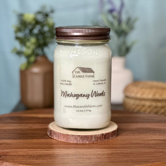 Mahogany Woods 16 oz candle