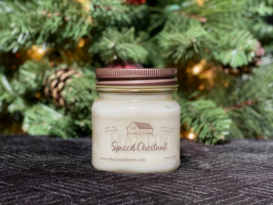 Spiced Chestnut 8 oz candle