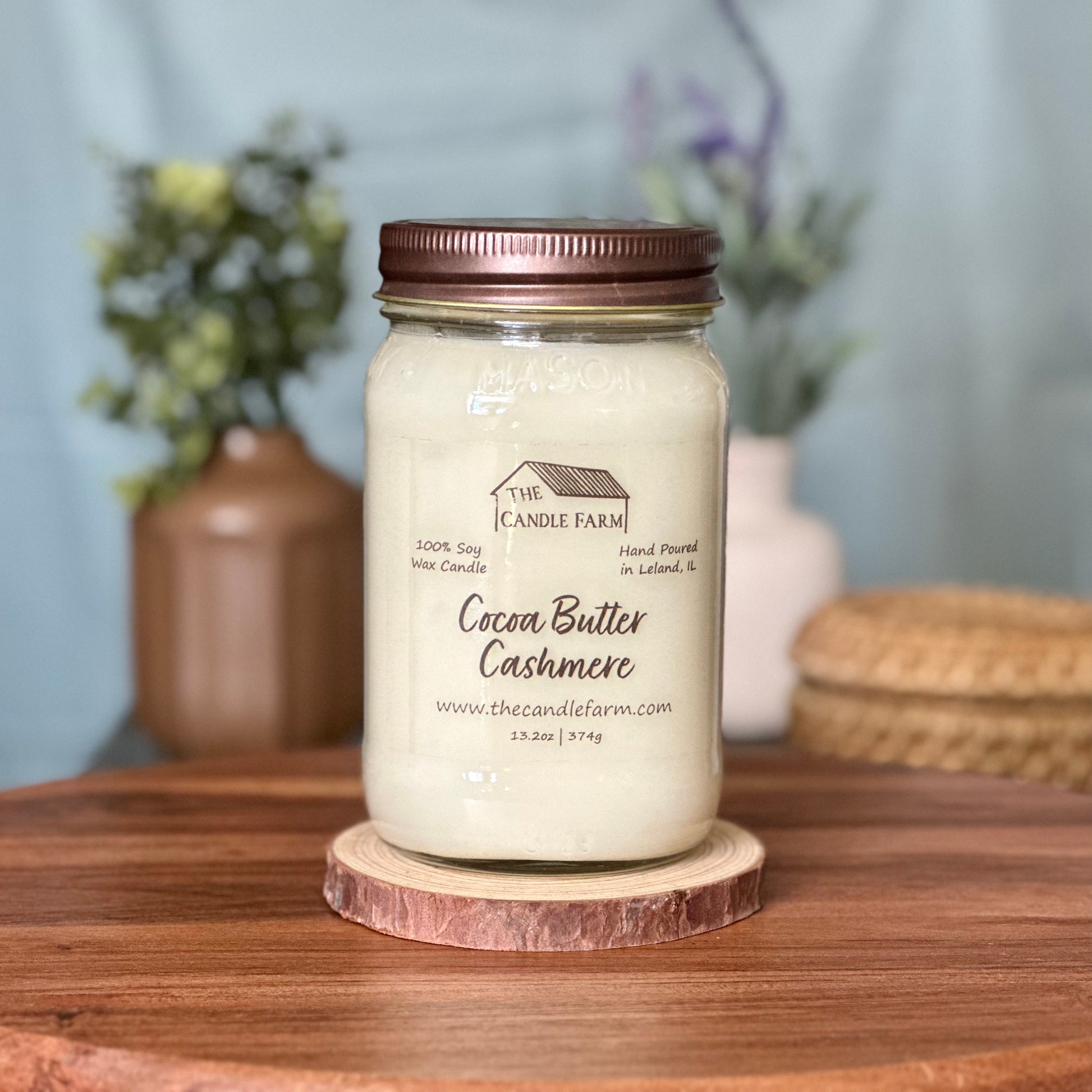Cocoa Butter Cashmere 16 oz candle