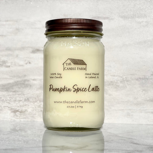 Pumpkin Spice Latte 16 oz candle